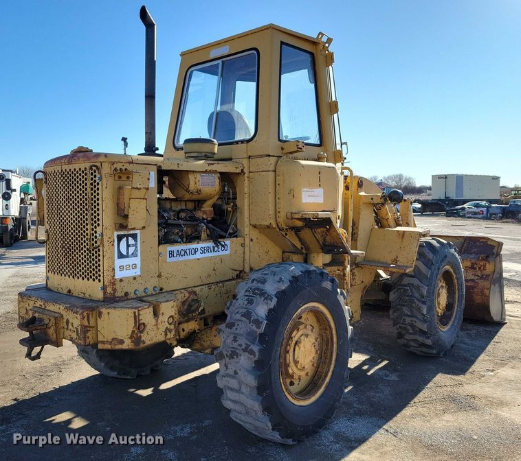 image for item EA2859 1969 Caterpillar 920 wheel loader