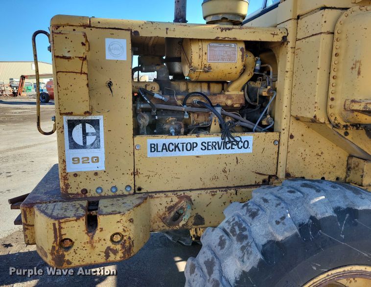 image for item EA2859 1969 Caterpillar 920 wheel loader