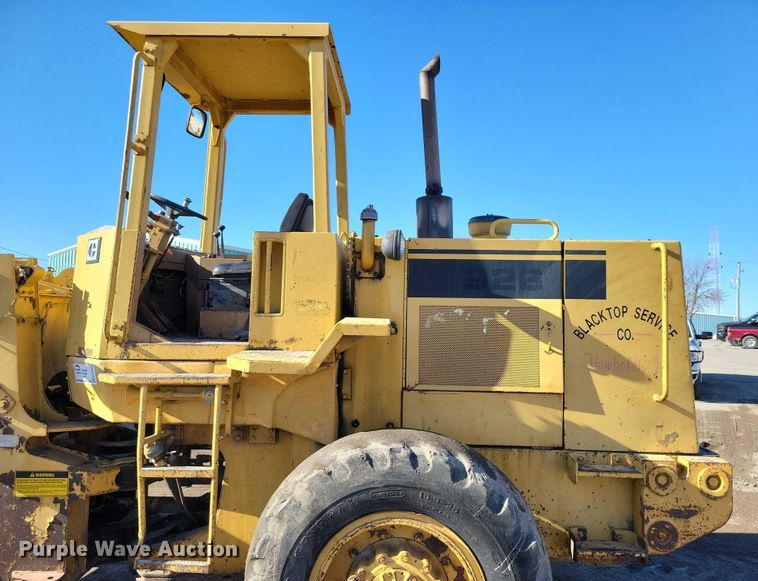 image for item EA2860 1986 Caterpillar  926 wheel loader
