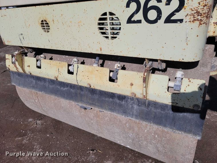 image for item EA2863 2001 Ingersoll Rand DD24 double drum vibratory roller