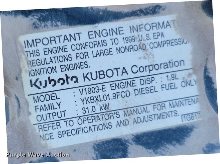 image for item EA2863 2001 Ingersoll Rand DD24 double drum vibratory roller