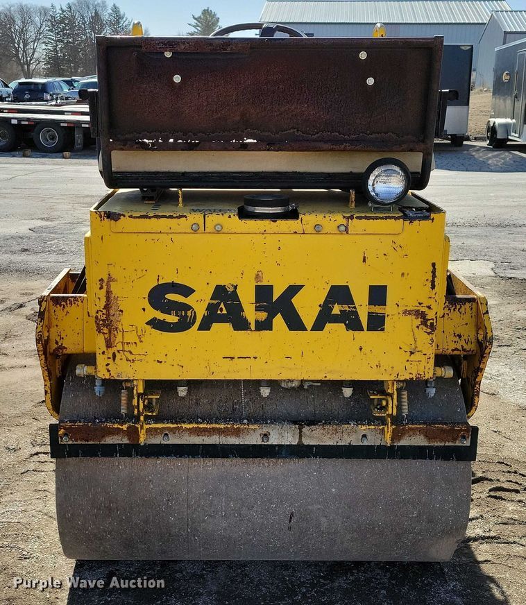 image for item EA2865 Sakai SW320 double drum vibratory roller