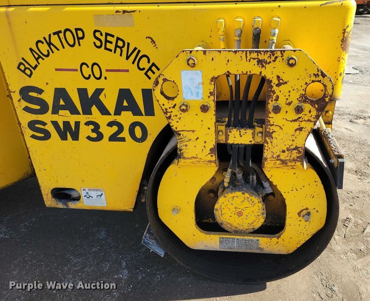image for item EA2865 Sakai SW320 double drum vibratory roller