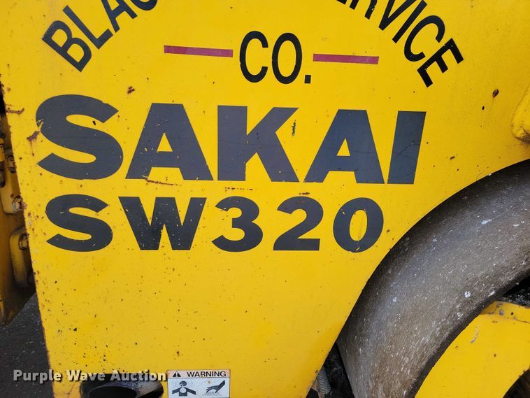 image for item EA2865 Sakai SW320 double drum vibratory roller