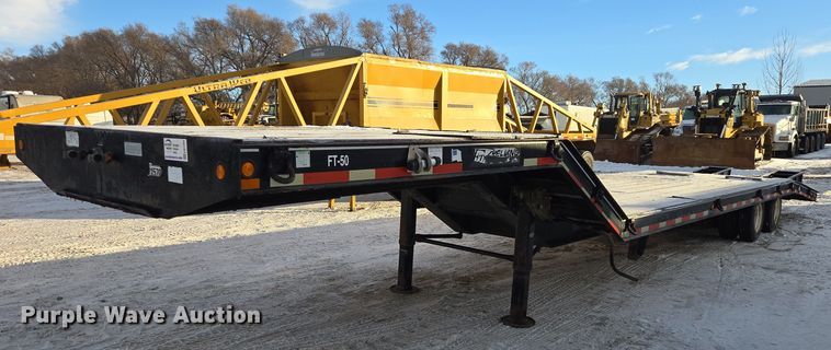image for item EB1284 2007 Felling FT50 drop deck equipment trailer