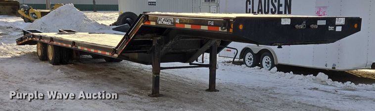 image for item EB1284 2007 Felling FT50 drop deck equipment trailer