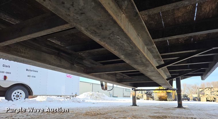 image for item EB1284 2007 Felling FT50 drop deck equipment trailer