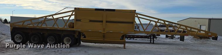 image for item EB1285 2008 R Way Trailer T5123QUAD bottom dump trailer