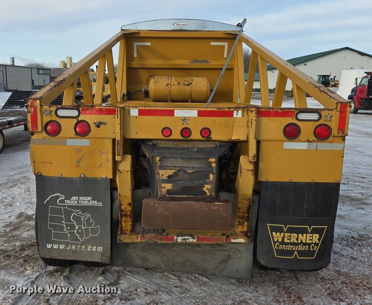 image for item EB1285 2008 R Way Trailer T5123QUAD bottom dump trailer