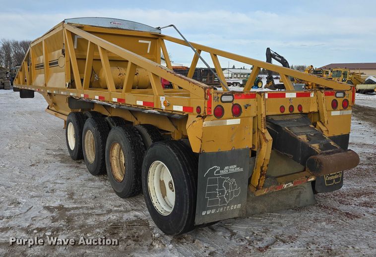 image for item EB1285 2008 R Way Trailer T5123QUAD bottom dump trailer