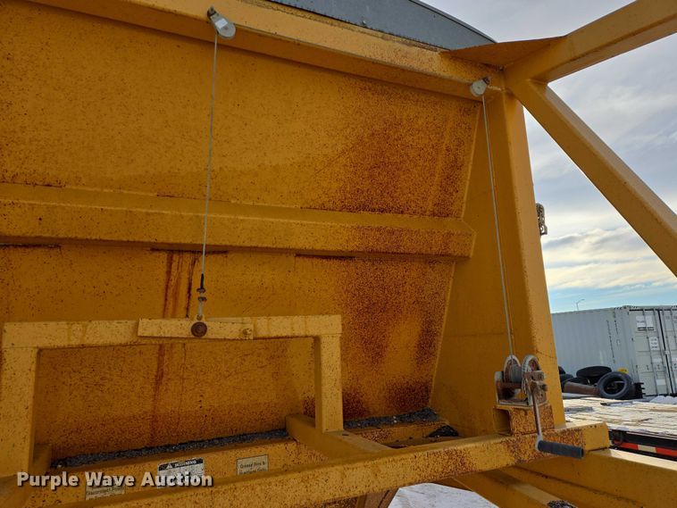 image for item EB1285 2008 R Way Trailer T5123QUAD bottom dump trailer