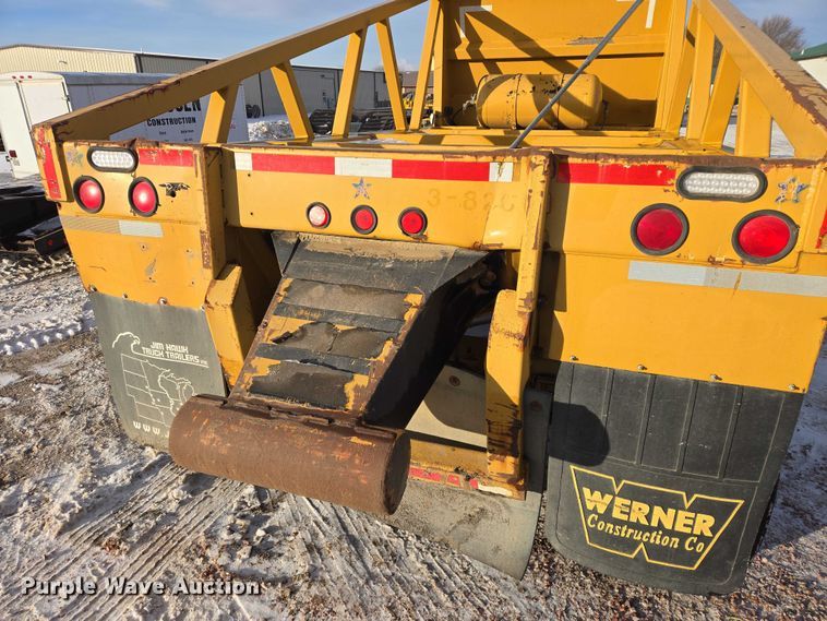 image for item EB1285 2008 R Way Trailer T5123QUAD bottom dump trailer