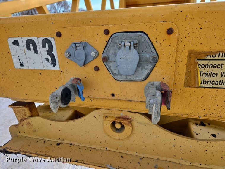 image for item EB1285 2008 R Way Trailer T5123QUAD bottom dump trailer