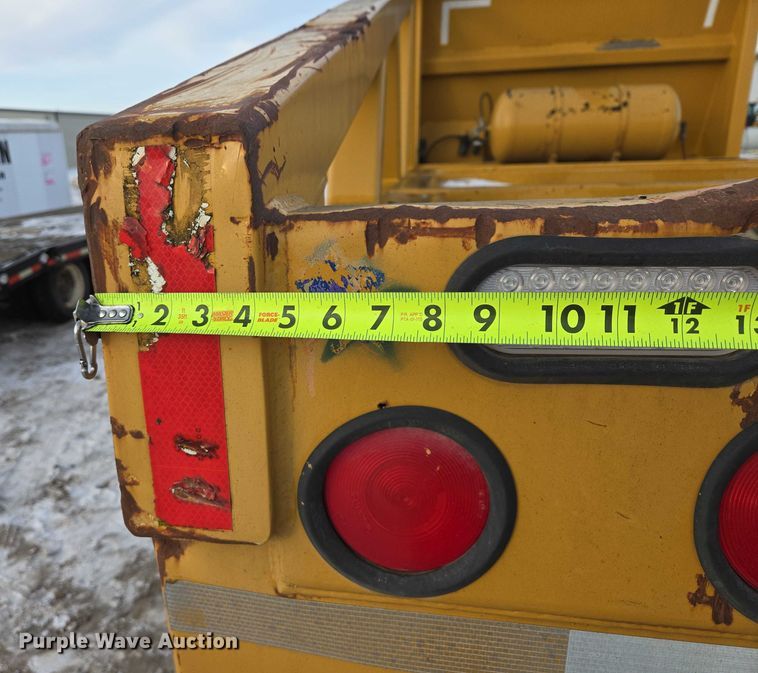 image for item EB1285 2008 R Way Trailer T5123QUAD bottom dump trailer