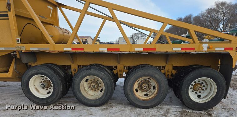 image for item EB1285 2008 R Way Trailer T5123QUAD bottom dump trailer