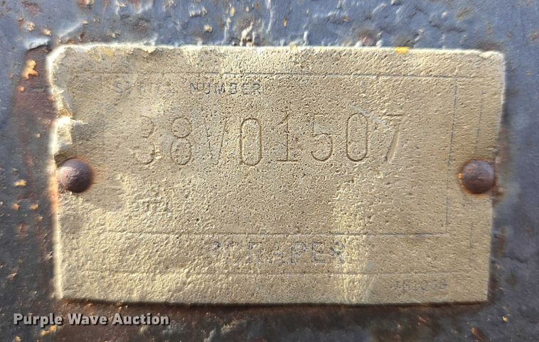 image for item EB1290 1982 Caterpillar 627B conventional scraper 