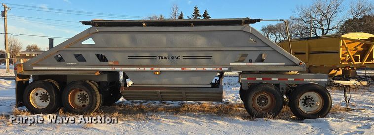 image for item EB1292 1999 Trail King TK54BDU-284 bottom dump trailer