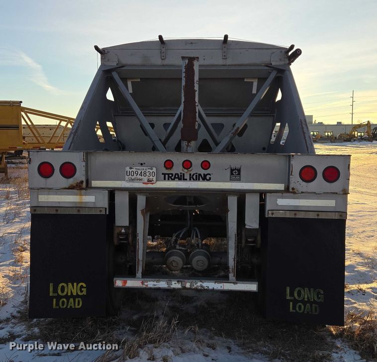 image for item EB1292 1999 Trail King TK54BDU-284 bottom dump trailer