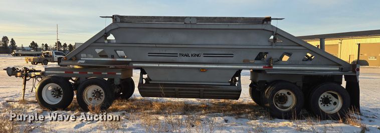 image for item EB1292 1999 Trail King TK54BDU-284 bottom dump trailer