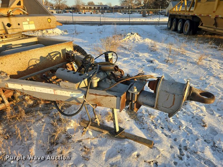 image for item EB1292 1999 Trail King TK54BDU-284 bottom dump trailer