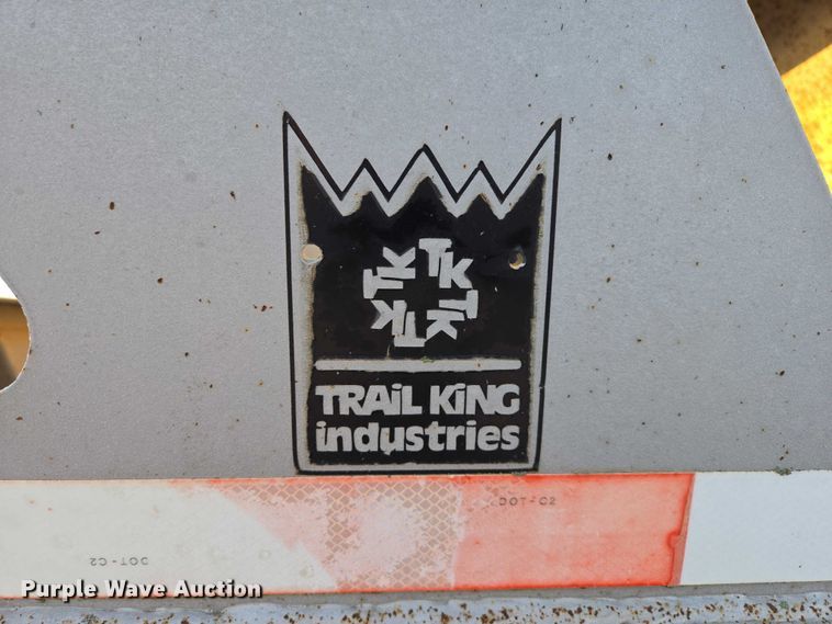 image for item EB1292 1999 Trail King TK54BDU-284 bottom dump trailer