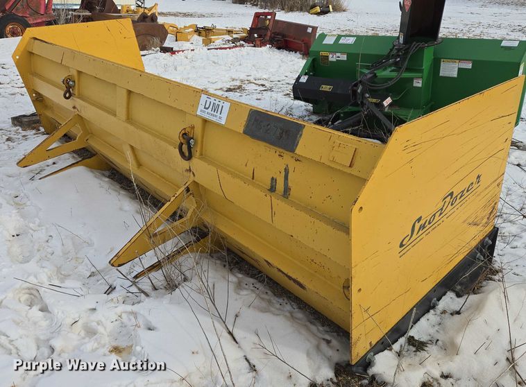 image for item EB1293 Sno-Dozer wheel loader snow pusher
