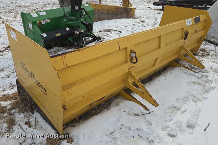image for item EB1293 Sno-Dozer wheel loader snow pusher