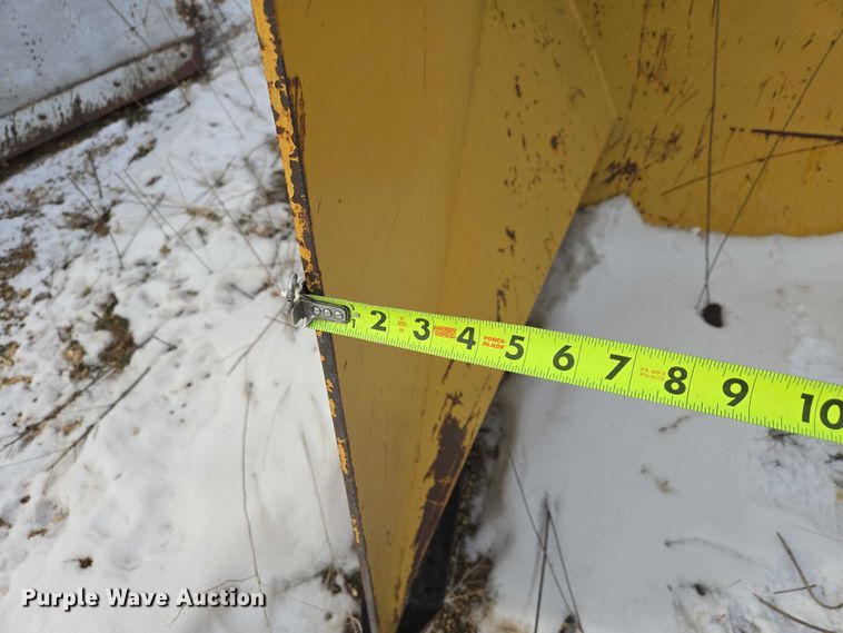 image for item EB1293 Sno-Dozer wheel loader snow pusher