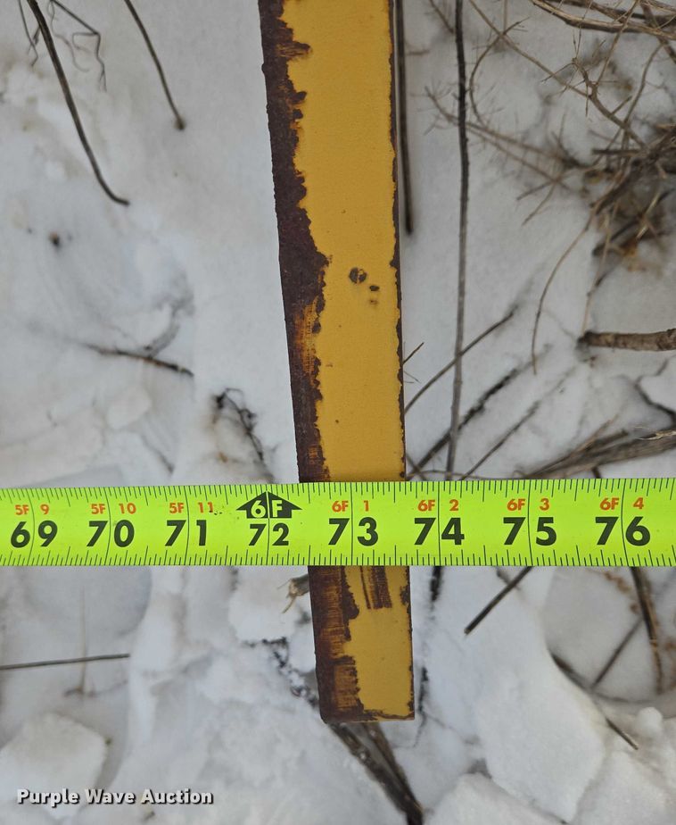 image for item EB1293 Sno-Dozer wheel loader snow pusher