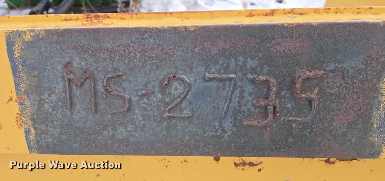 image for item EB1293 Sno-Dozer wheel loader snow pusher