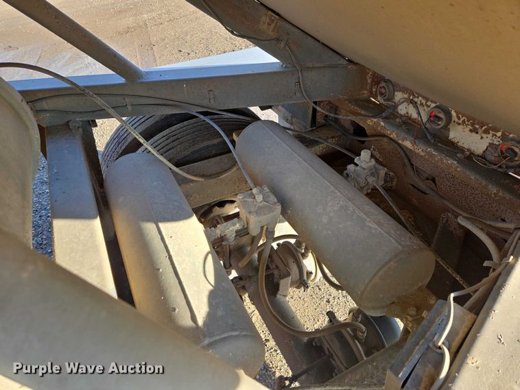 image for item EB1296 1986 Gallaty bottom dump pup trailer