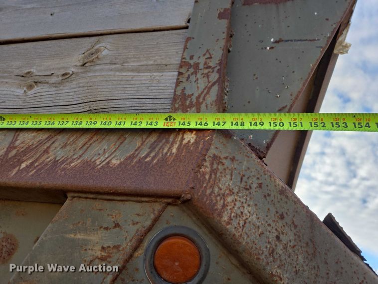 image for item EB1296 1986 Gallaty bottom dump pup trailer