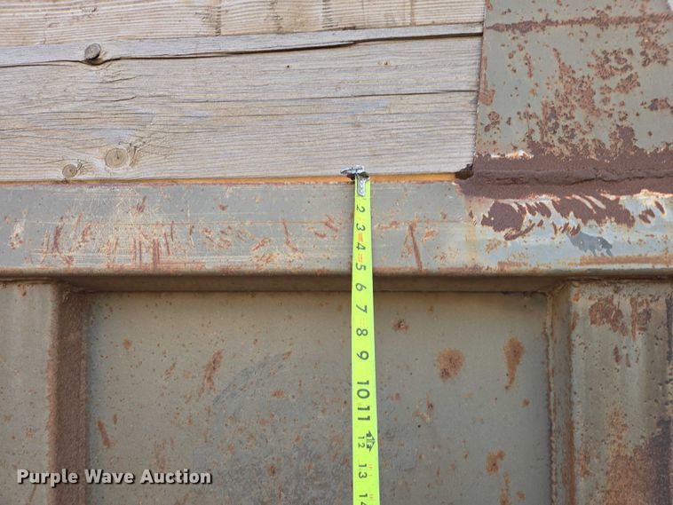 image for item EB1296 1986 Gallaty bottom dump pup trailer