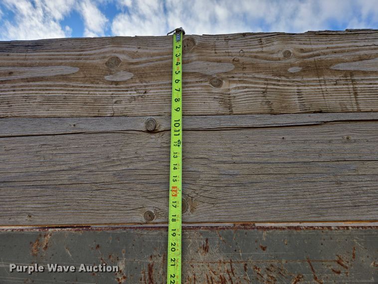 image for item EB1296 1986 Gallaty bottom dump pup trailer