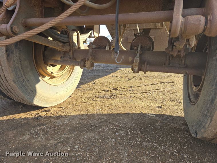 image for item EB1296 1986 Gallaty bottom dump pup trailer