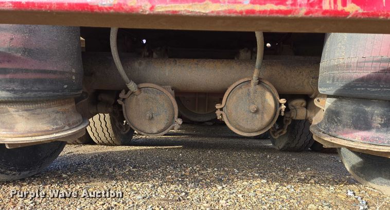 image for item EB1297 2012 Globe Trailer Manufacturing lowboy equipment trailer