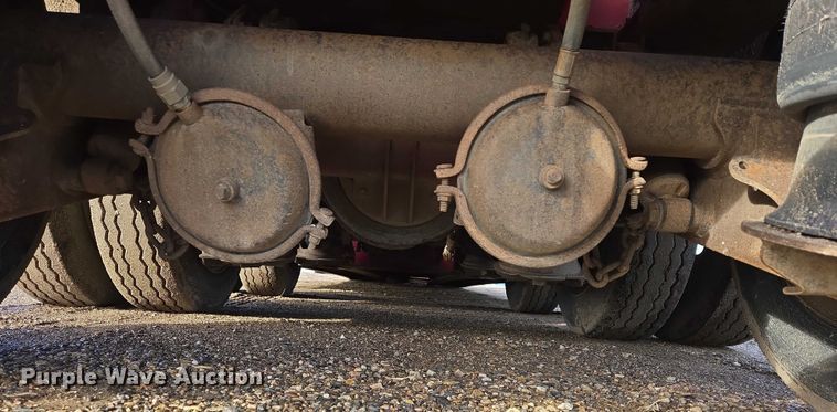 image for item EB1297 2012 Globe Trailer Manufacturing lowboy equipment trailer