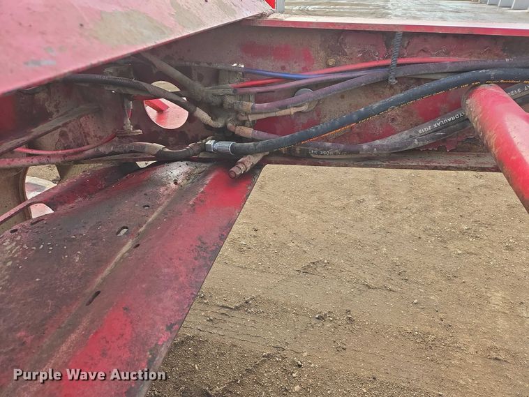 image for item EB1297 2012 Globe Trailer Manufacturing lowboy equipment trailer