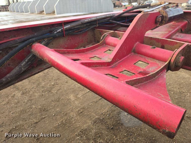 image for item EB1297 2012 Globe Trailer Manufacturing lowboy equipment trailer