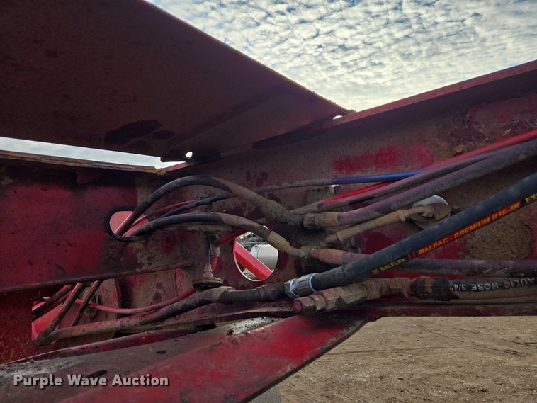 image for item EB1297 2012 Globe Trailer Manufacturing lowboy equipment trailer