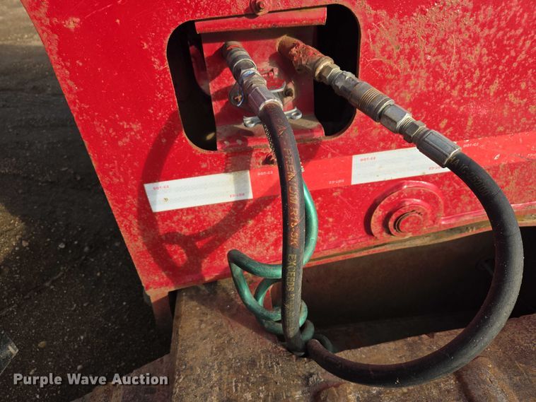 image for item EB1297 2012 Globe Trailer Manufacturing lowboy equipment trailer