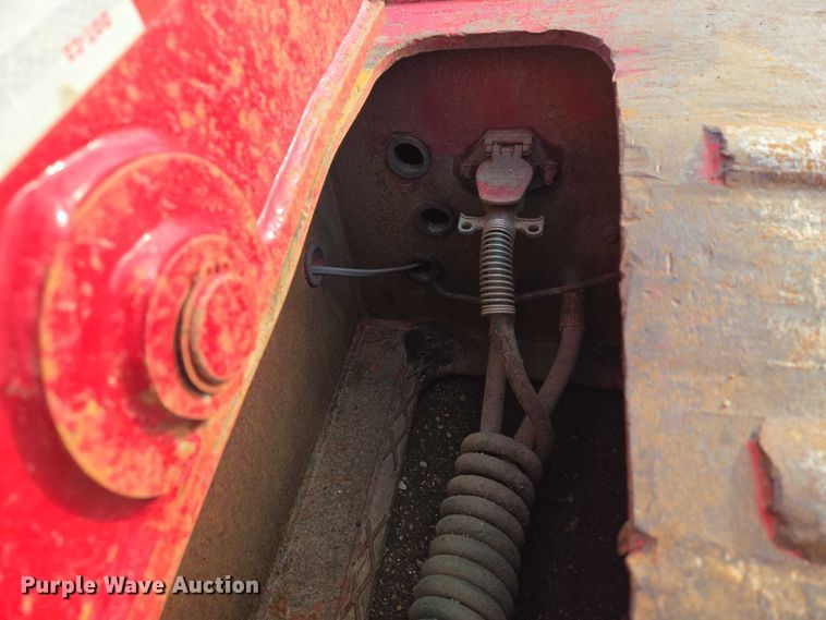 image for item EB1297 2012 Globe Trailer Manufacturing lowboy equipment trailer