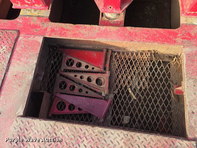 image for item EB1297 2012 Globe Trailer Manufacturing lowboy equipment trailer