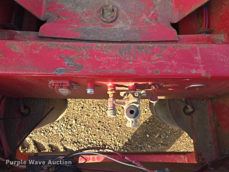 image for item EB1297 2012 Globe Trailer Manufacturing lowboy equipment trailer