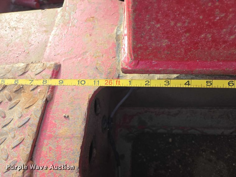 image for item EB1297 2012 Globe Trailer Manufacturing lowboy equipment trailer