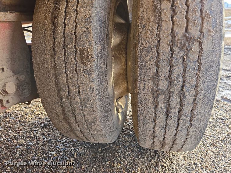 image for item EB1297 2012 Globe Trailer Manufacturing lowboy equipment trailer