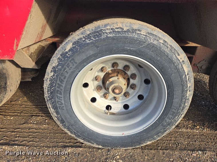 image for item EB1297 2012 Globe Trailer Manufacturing lowboy equipment trailer