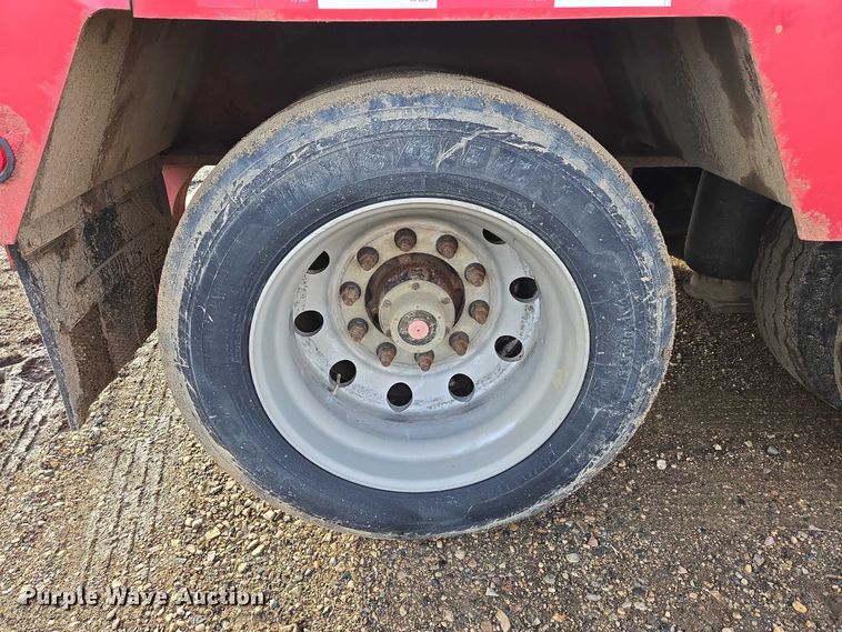 image for item EB1297 2012 Globe Trailer Manufacturing lowboy equipment trailer