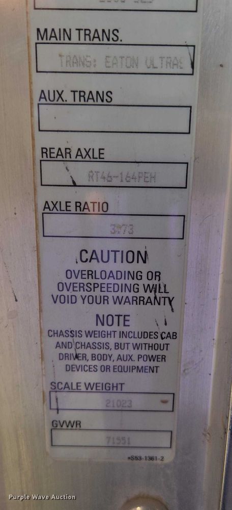 image for item EB1298 2021 Kenworth T800 semi truck