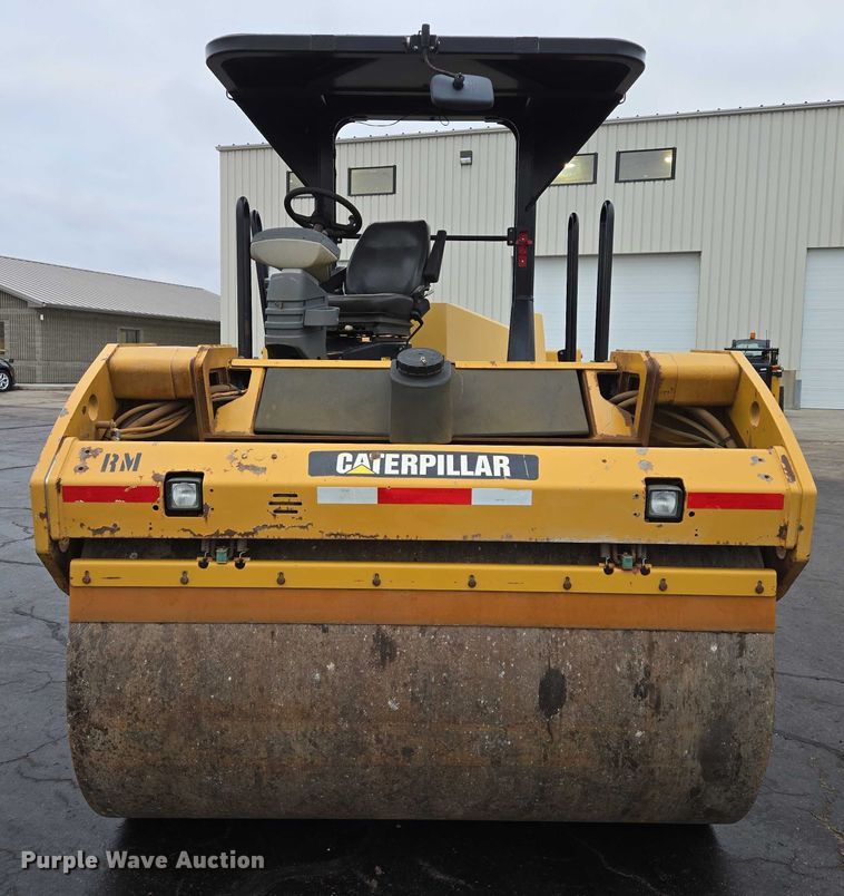image for item EB1300 2010 Caterpillar CB-64 double drum vibratory roller